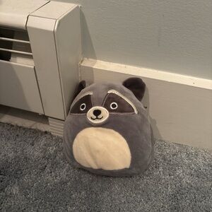 Squishmallows Gray and Cream Plush